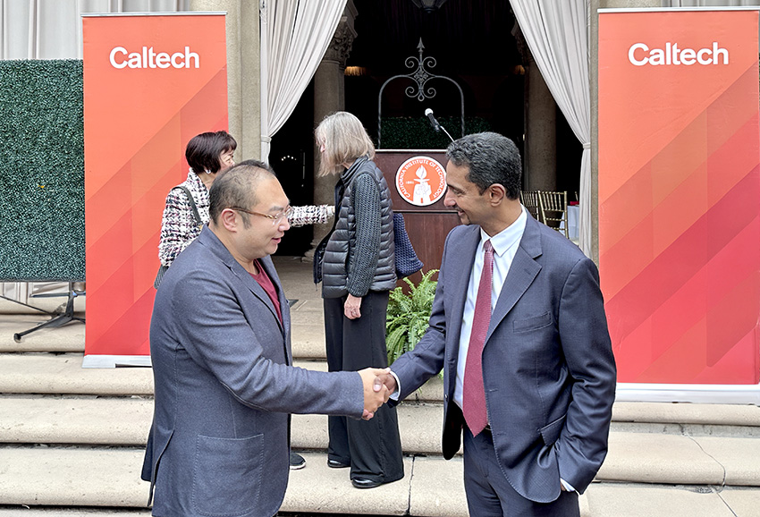 美宝集团董事局主席徐鹏会晤加州理工新任校长 恭贺履新共话合作